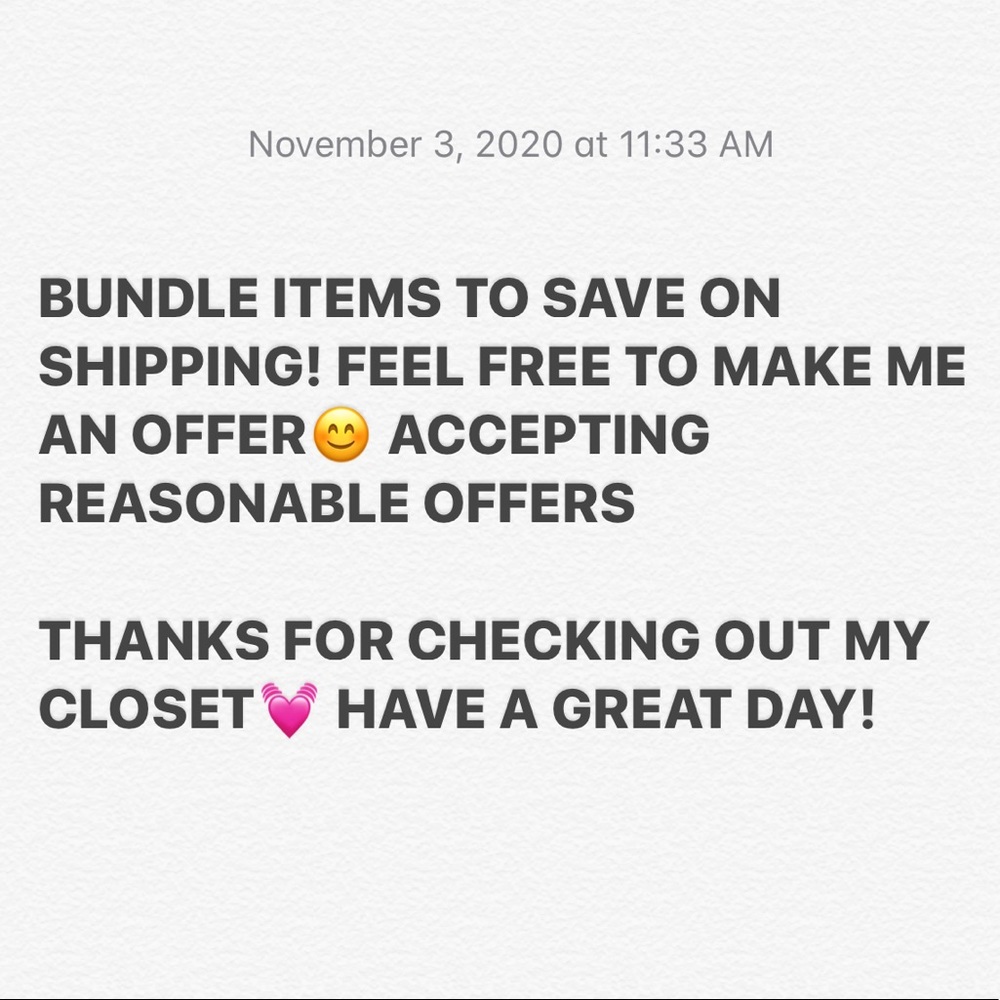 Bundle To Save On Shipping! Make Me An Offer💓💓💓
